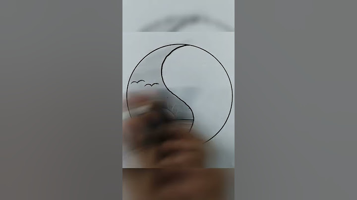 #circledrawing #scenery #easyscenery #drawing #pencildrawing #circlescenery #art #drawingincircle