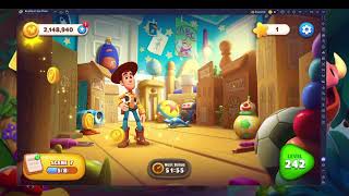 Disney Solitaire Level 241 Completed + Level 3 Puzzle Complete | Toy Story | Audio Talkthrough | F2P