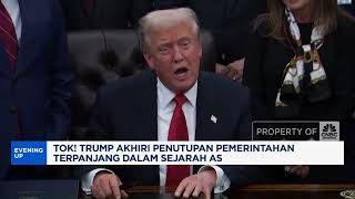 Trump Akhiri Penutupan Pemerintahan Terpanjang Dalam Sejarah AS