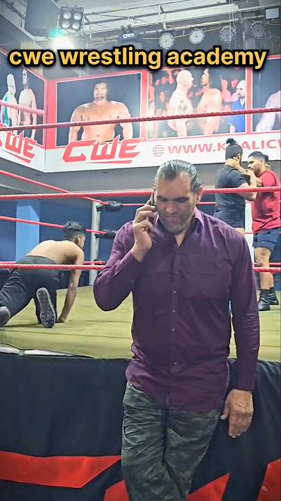 The great khali cwe wrestling academy #thegreatkhali #wrestling #wwe #cwe #viralvideo #shorts #video