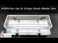 Video: 10x20x7cms Caixa de farratge Modular Bolet