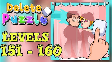 Delete Puzzle: Erase One Part - Levels 151 - 160 - Gameplay - Walkthrough #21