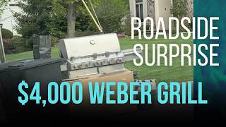 $4,000 Weber Summit S670 Grill in Trash