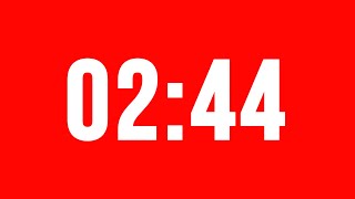 2 Minute 44 Second Timer With Alarm Without Music