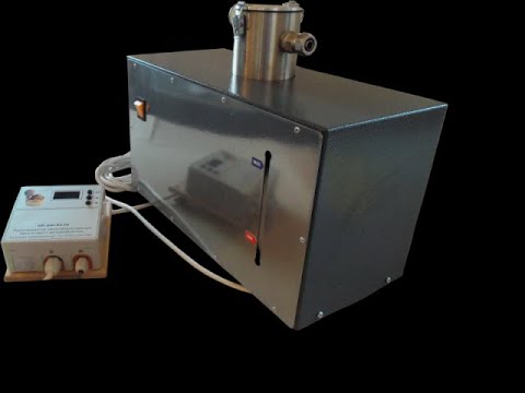 Парогенератор для фитобочки и хамам, 2,5 кВт "Добряк" с аромоемкостью, проточный, видео 1