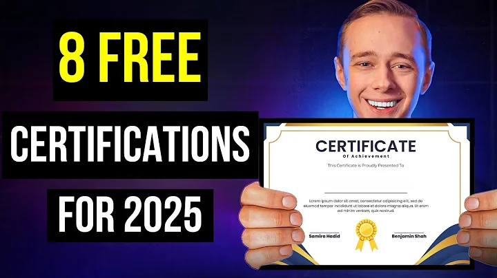8 FREE High Paying Certifications For Remote Jobs in 2025 (And What They Pay)