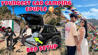 Our First car camping in Mussoorie😍