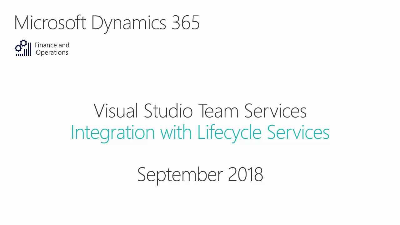 LCS Integration with Azure DevOps (VSTS) - YouTube