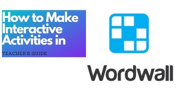 How to Make Interactive Activities in WordWall | WordWall Activity Maker | free online learning