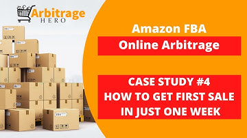 Amazon FBA Online Arbitrage Case Study #4 - First Sale On Amazon In One Week