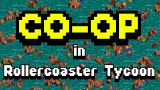 Co-op in Rollercoaster Tycoon is Incredible (and you should play it)