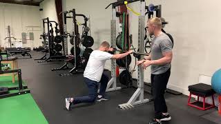 Assisted Reverse Lunge