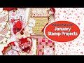 Dianna Marcum January Stamps Projects