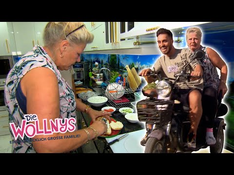 Türkei vs. Deutschland ⚡️Silvia zeigt Servet den perfekten Döner! 😍​😅​​ | Die Wollnys #301