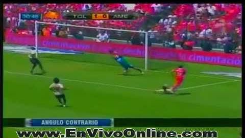 Toluca vs America 2-0 Cuartos de Final Vuelta Bicentenario 2010   Goles del Partido.flv