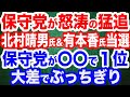 【衝撃の猛追】日本保守党が急加速で３〜４議席獲得か…北村晴男氏も有本香氏も百田尚樹氏も当選／日本保守党が〇〇でぶっちぎり１位／Ｎ国・浜田聡さんの応援を／立民・野田代表「日本人ファーストじゃないでしょ」