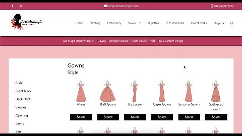 Custom Designer Tool - Threadsmagic.com