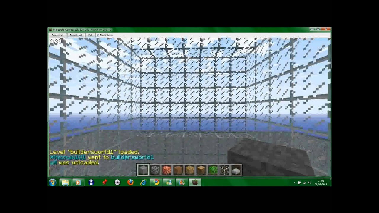 minecraft classic SERVER 10/10 - YouTube
