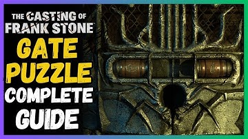How to solve Gate Puzzle in The Casting of Frank Stone