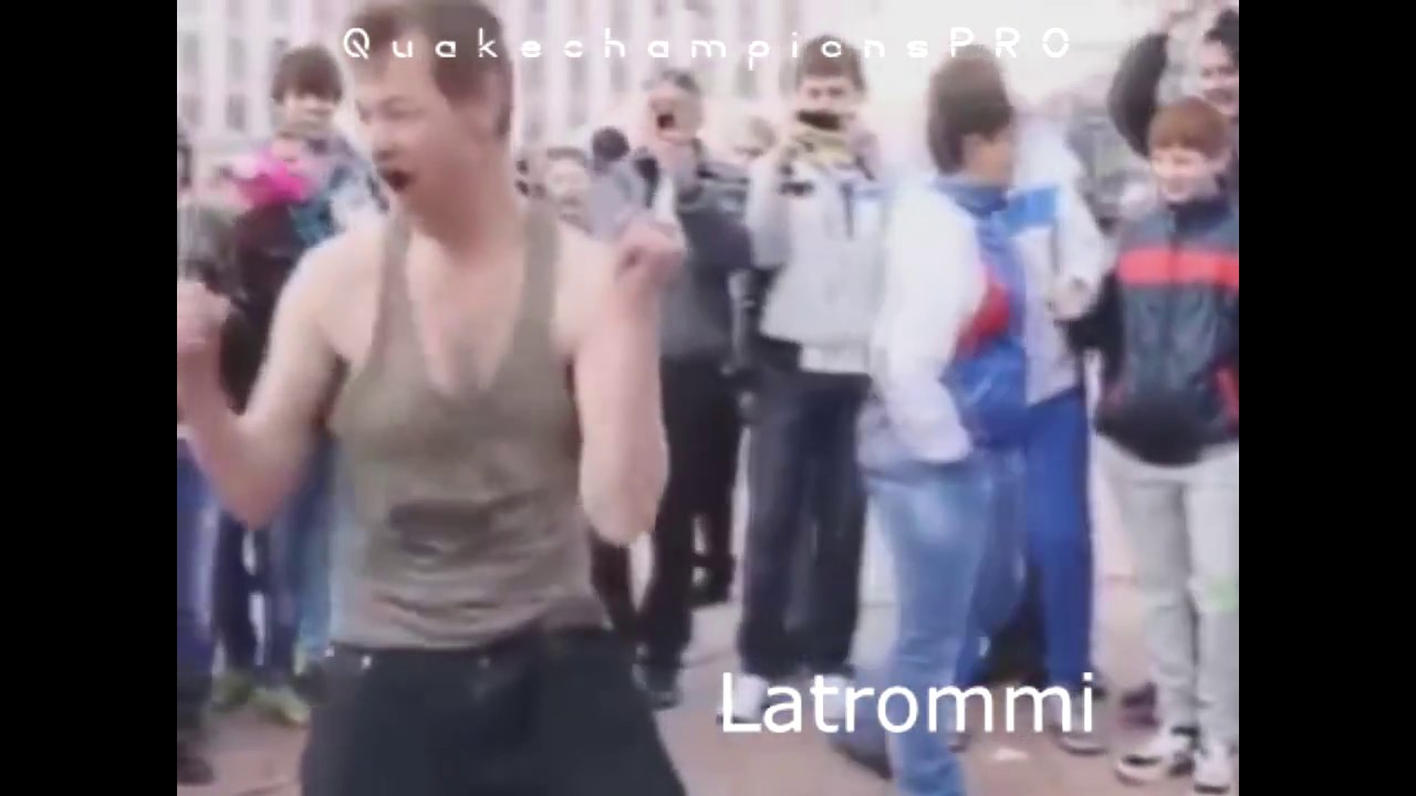 Russian Quake Champions scene and friends