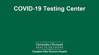 CVPH COVID Testing Site Tour