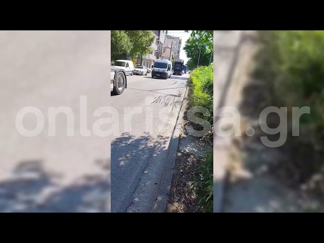 Μηχανοκίνητη διαμαρτυρία αυτοκινητιστών στη Λάρισα