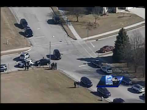 Officers surround Kiel High School after report of shots fired