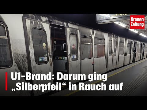 U1-Brand: Darum ging „Silberpfeil“ in Rauch auf | krone.tv NEWS