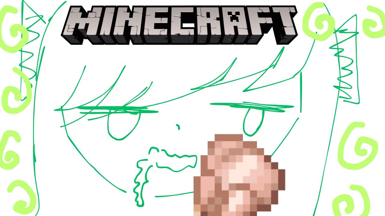 i should stop eating raw chicken!! (in minecraft) | 