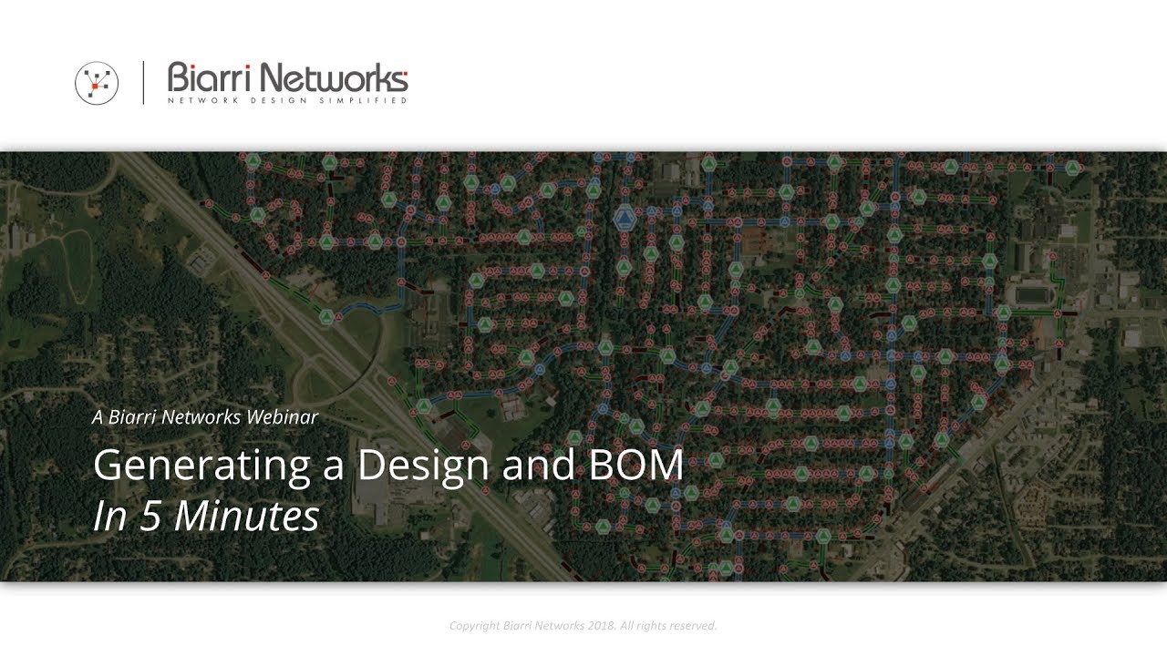 [Webinar] Generating An FTTH Design and BOM in 5 minutes