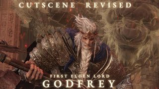 ELDEN RING ~ Godfrey, First Elden Lord Cutscene Revised