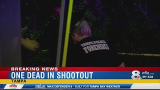 TPD investigate deadly shootout on N 34th St and E Palifox St.