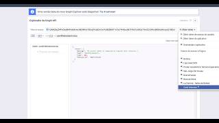 Getting Facebook Access Token From Facebook Developer Tool