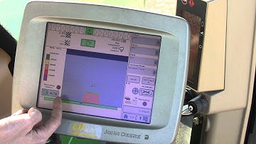 A B Line Basics on a John Deere Greenstar Display