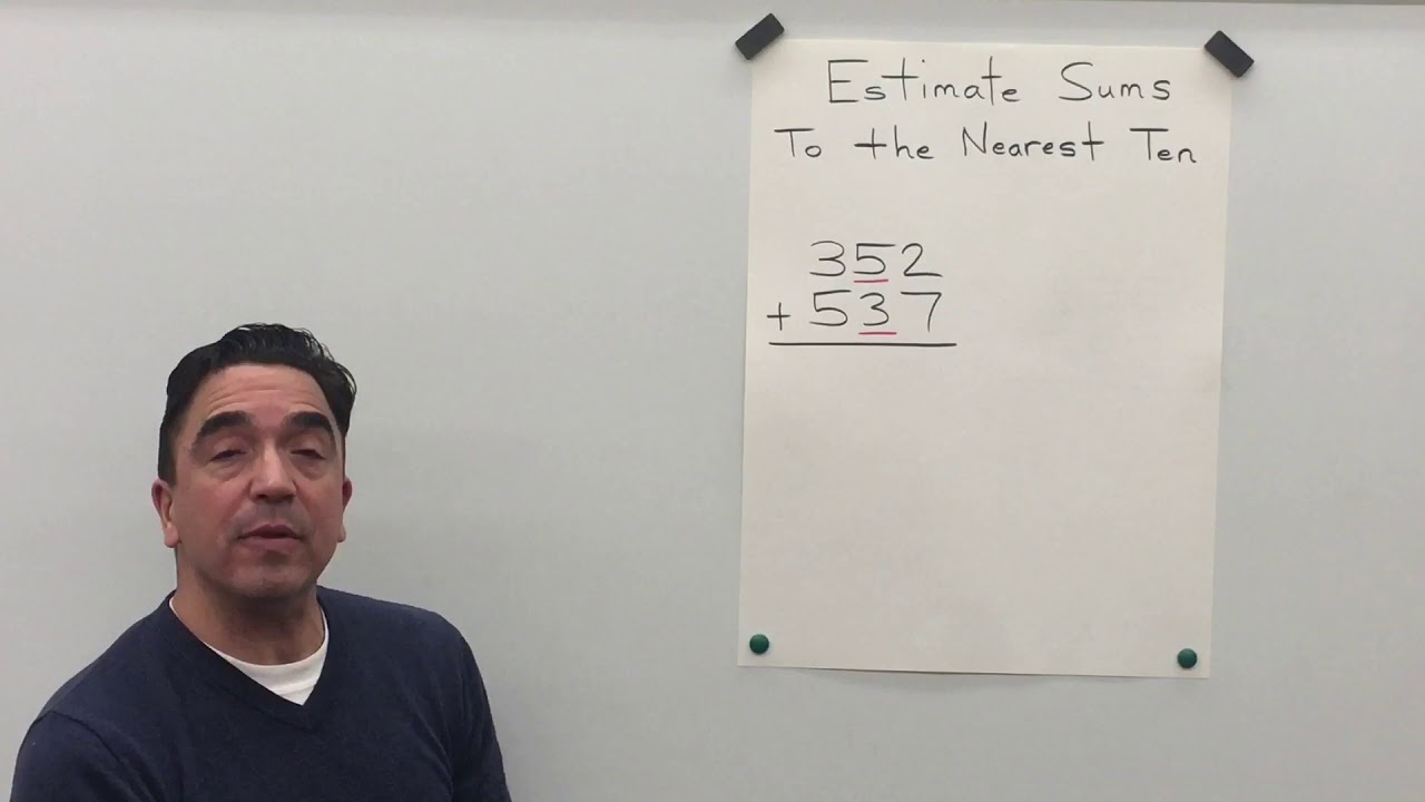 Estimate Sums: To the Nearest Ten / My Growing Brain - YouTube