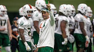 The university of miami had its first session 2019 fall football camp
on friday night, july 26, 2019. video by daniel varela read more:
https://www.miamih...