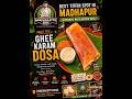 Must Try Ghee Karam Dosa in Hyderabad 😍 | Panchakattu Dosa Madhapur #foodvlog#shorts