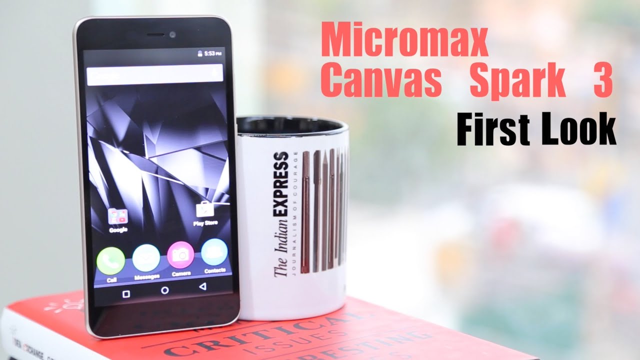 Micromax Canvas Spark 3 Launched At Rs 4,999