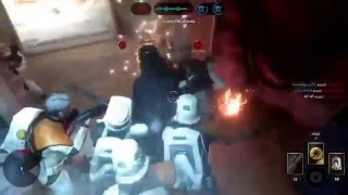 Stormtroopers traps darth Vader from moving at spawn!