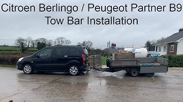 Citroen Berlingo / Peugeot Partner B9 Tow Bar Installation