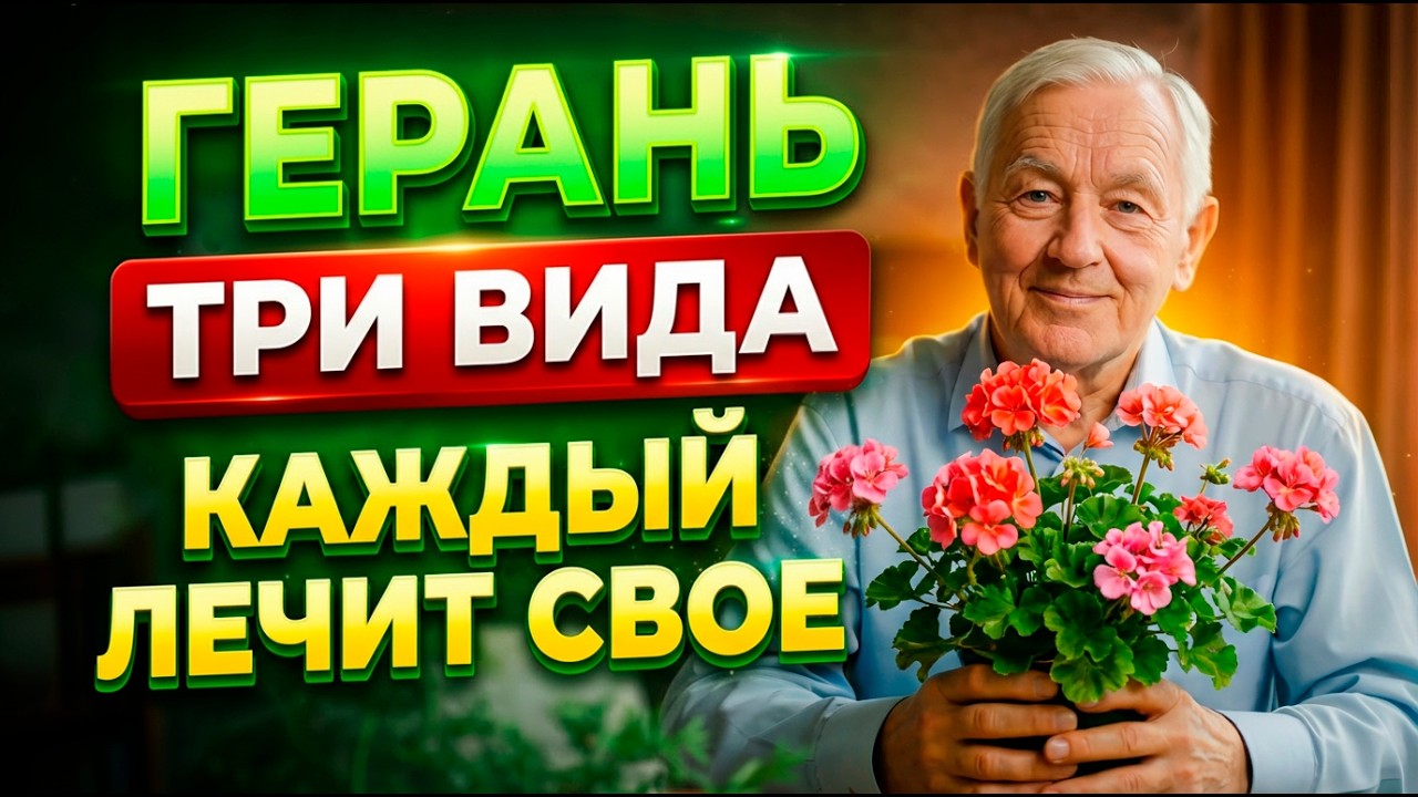 Три РАСТЕНИЯ под одним именем | Как не ошибиться с геранью в народной медицине
