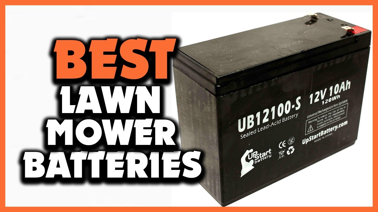 Top 5 Best Lawn Mower Batteries In 2023 Review YouTube