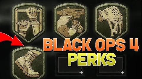 Black ops 4 Multiplayer PERKS! The Pick 10 System is BACK! (BO4 News)