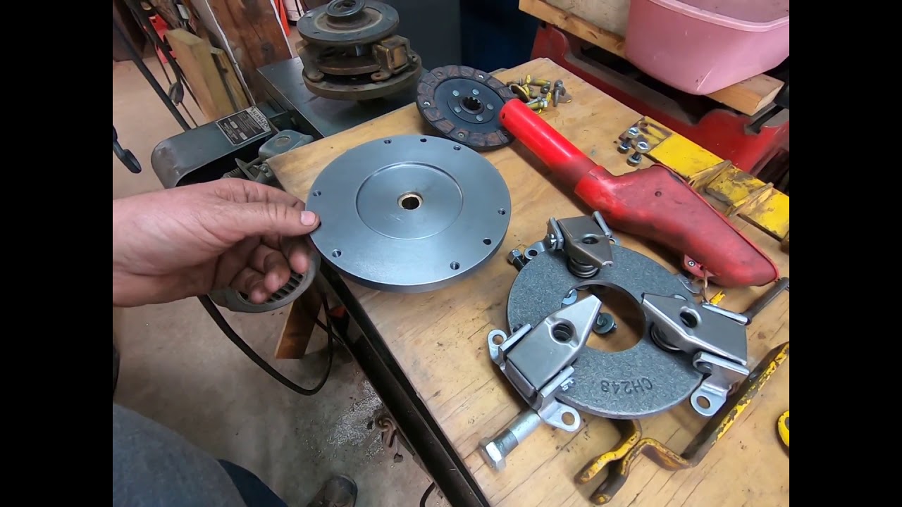 Замена сцепления 154 low boy №3