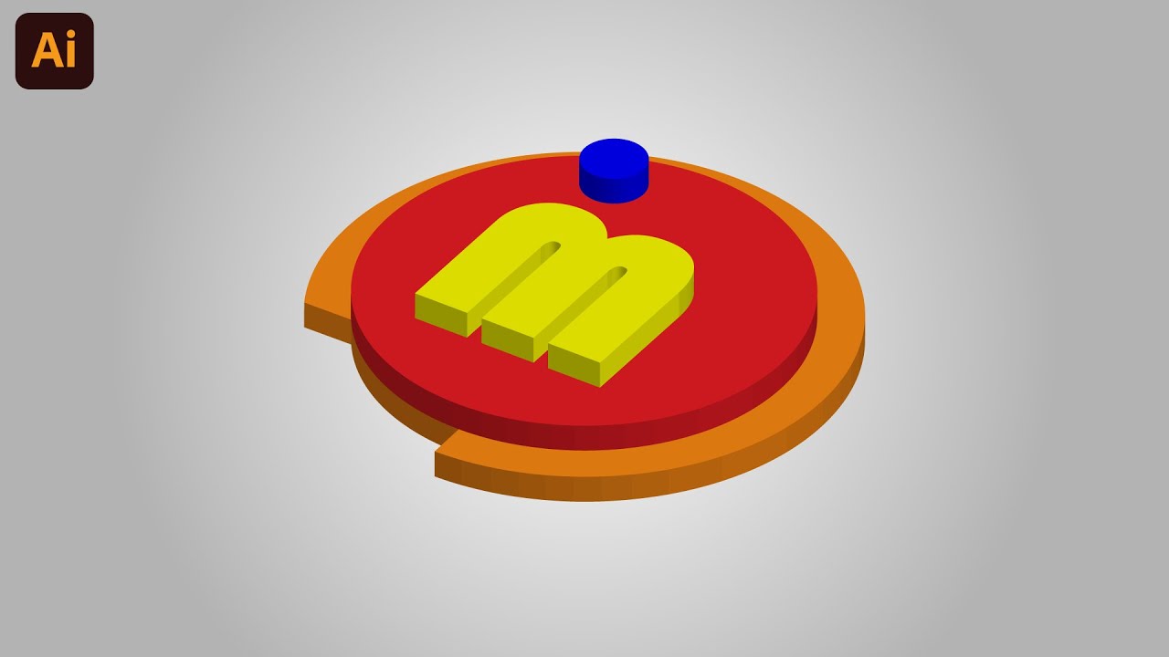 IM logo design | Graphic design tutorial | Illustrator tutorial | Jammu Graphics