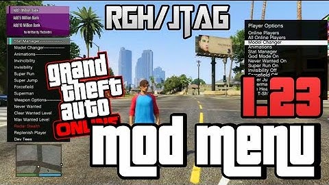 GTA 5 Online:Mod Loader "14 Mod Menu in Uno" 1.23 RGH/JTAG