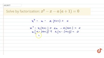 Solve by factorization:     ltmath gt  ltmrow gt  ltmsup gt  ltmi gtx lt/mi gt  ltmn gt2 lt/mn