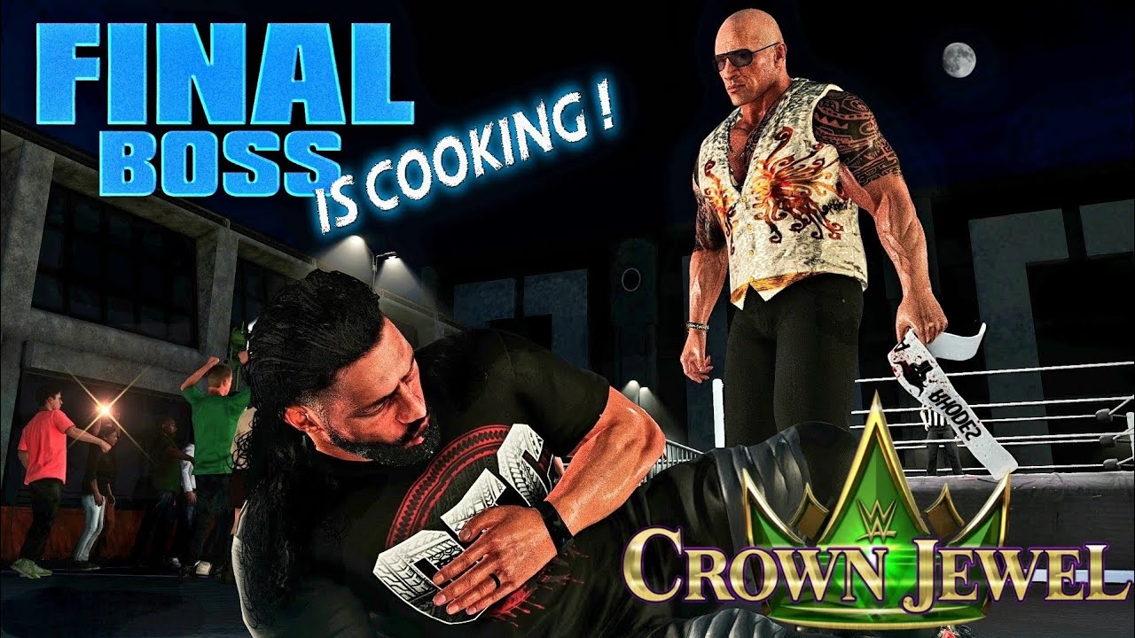 The Final Boss Returns And Attack Roman Reigns | WWE CROWN JEWEL 2024 HIGHLIGHTS !