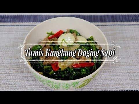 resep-tumis-kangkung-daging-sapi---365-daily-cooking---day-48
