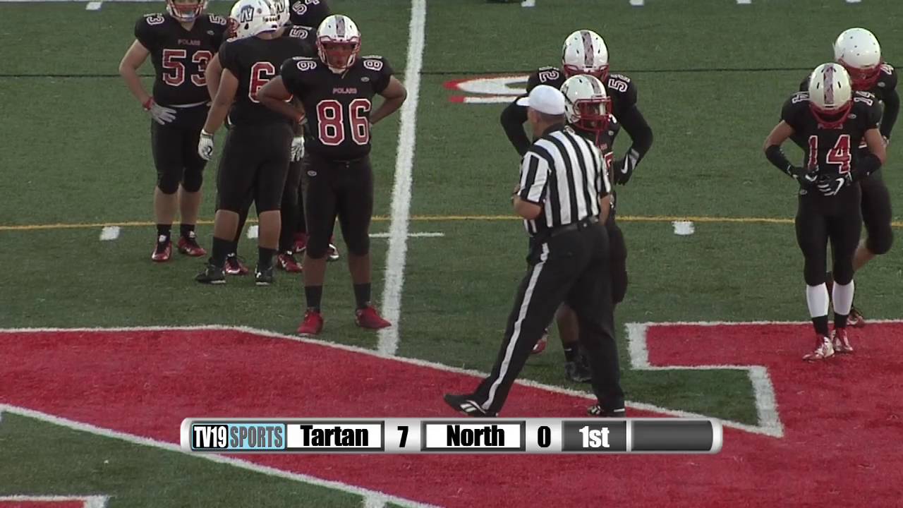 Football Tartan vs North 9/16/16 YouTube